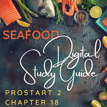 Preview of Seafood Digital Study Guide (Google Form) - ProStart 2, Chapter 18