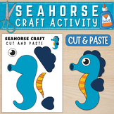Seahorse Craft | Sea Life Activity | Ocean Animal Craft | 