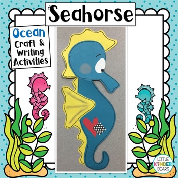 Preview of Seahorse | Ocean Theme | Craft  for Summer