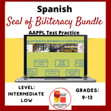 Spanish Seal of Biliteracy AAPPL Test Practice Bundle