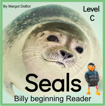 Preview of Seals Emergent Reader and Writing Prompt Guided Reading Level C/3-4