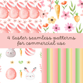 Seamless Easter Digital Paper, scrapbook backgrounds