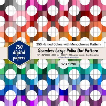 Seamless Very Large Hourglass Pattern Paper-250 Colors on BG By  SmartVectorDesign