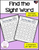 Search Sight Words DOLCH PRIMER - AMERICAN SPELLING