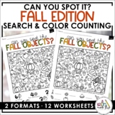 I Spy Fall Search and Find Early Finishers Activity