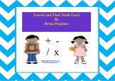 Search and Find (Highlight) Math Facts