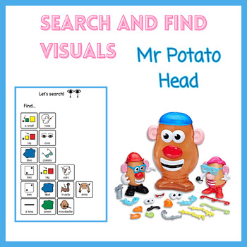 Preview of Search and Find Mr Potato Head