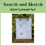 Search and Sketch- Nature Scavenger Hunt FREEBIE