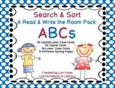 Search and Sort A Read and Write the Room Pack: ABCs