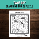Search for 2s | Twos Day | February 22, 2022 | Coloring Pa