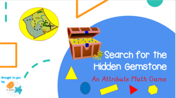 Preview of Search for the Hidden Gemstone - A Preschool to First Grade Geometry Game