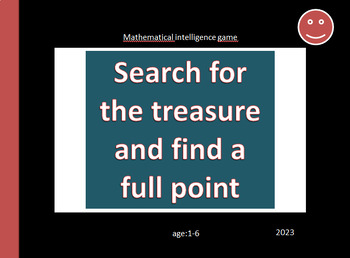 Preview of Search for the treasure and find a full point