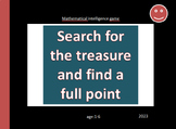 Search for the treasure and find a full point