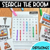 Search the Room Diphthong Reading and Writing | EW OI OO O