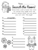 Search the Room! Fun Holiday Christmas Winter Activity for