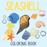 Seashell Coloring Book: Seashell Clipart - Ocean Animals Clip Art