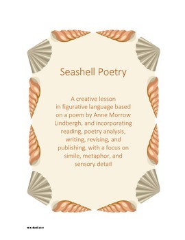 Preview of Seashell Poetry - A creative lesson in figurative language