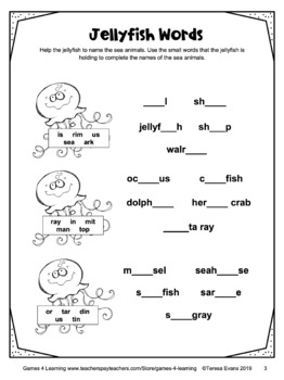 Free Summer Activities: Printable Word Puzzles for First, Second and