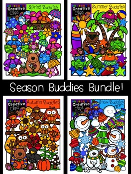 Preview of Season Buddies Bundle {Creative Clips Digital Clipart}
