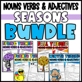 Season Bundle: Make a Silly Story to practice Nouns Verbs 