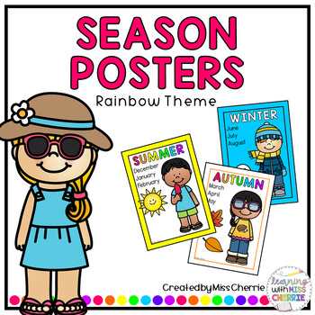 Preview of Season Posters (Rainbow Theme)