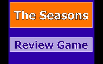 Preview of Season Review Game  PPT
