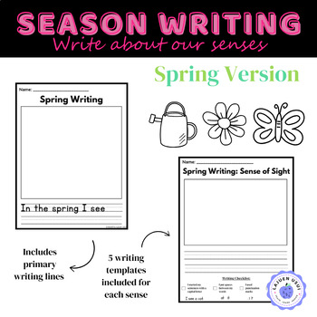 Season Writing: Write about your Senses Spring Version by Lajuen Usui