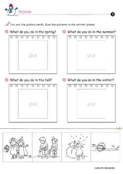 Season and Weather Worksheets by Worksheet Design Studio | TpT