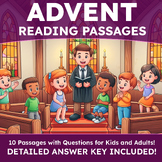 Season of Advent Reading Passages w/ Questions and Answer 