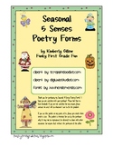 Seasonal 5 Senses Poetry Forms