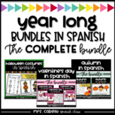 Year Long Bundles in Spanish - The Complete Bundle
