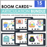 Seasonal Articulation BOOM CARDS™ | Digital Task Cards