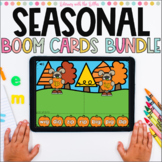 Seasonal BOOM Cards Mega Bundle | Digital Task Cards for t