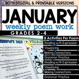 Seasonal Big Poems for Grades 2-4 January Poems