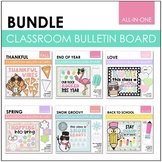 Seasonal Bulletin Board BUNDLE | Classroom Door Decor