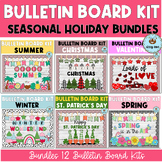 Seasonal Bulletin Board Kit Bundles/ Year long/ Themed Hol