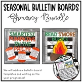 Seasonal Bulletin Board Kit and Writing GROWING BUNDLE