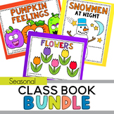 Seasonal Class Book Bundle for Preschool and Kindergarten