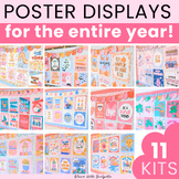 Seasonal Classroom Poster Display Bundle | Holiday Posters
