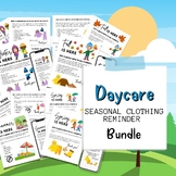 Seasonal Clothing Reminder For Daycares | Change of Clothe