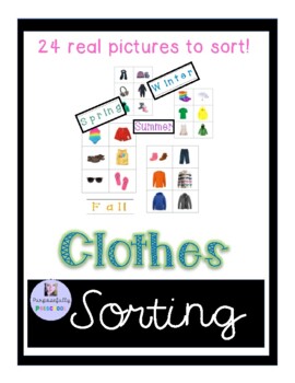 Preview of Seasonal Clothing sorting