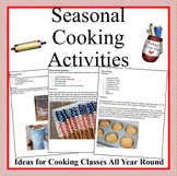 Seasonal Cooking Activities-A year of cooking ideas with m
