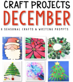 Seasonal Crafts Step By Step Photos for DECEMBER with Writ