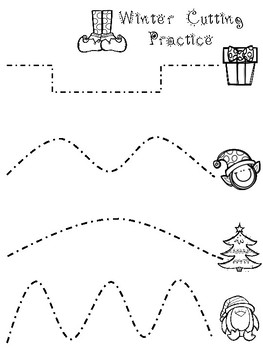 Seasonal Cutting Practice by Terrific Teaching Made Easy | TpT