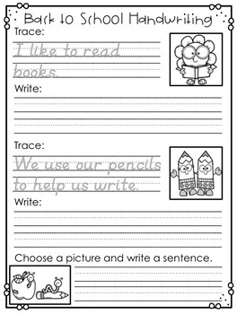 Monthly D'Nealian Handwriting Practice by Paiges of Learning | TpT