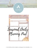 Seasonal Daily Planning Pad