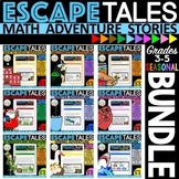 Seasonal Digital Math Escape Tales BUNDLE | Digital Escape