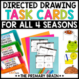 Seasonal Directed Drawing Task Cards for Fast Finishers | 