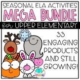 Seasonal ELA Reading and Writing Activities BIG BUNDLE