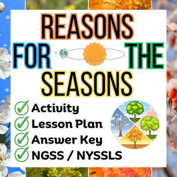Preview of Seasonal / Earths Revolution Science Coloring Activity (NGSS / NYSSLS)